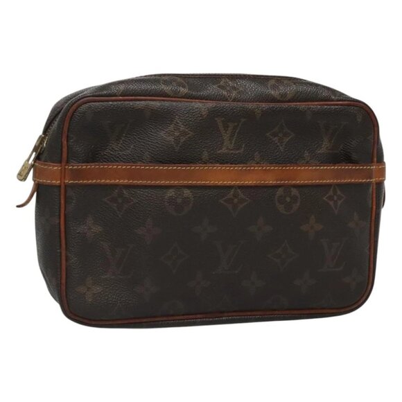 LOUIS VUITTON Monogram Compiegne 23 Clutch Bag M51847 LV Auth - Picture 1 of 16